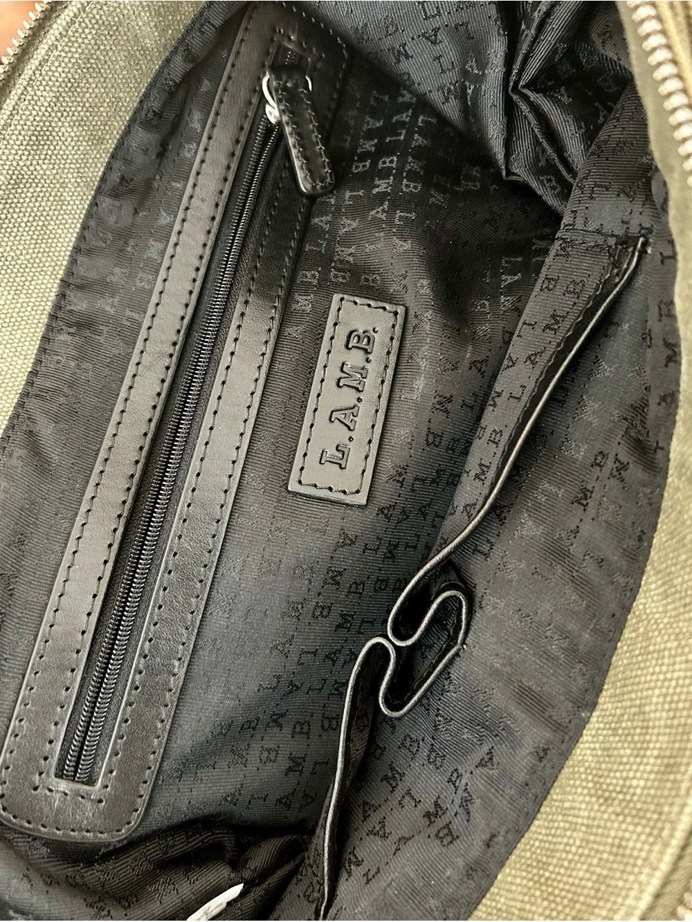 L.A.M.B. tote bag